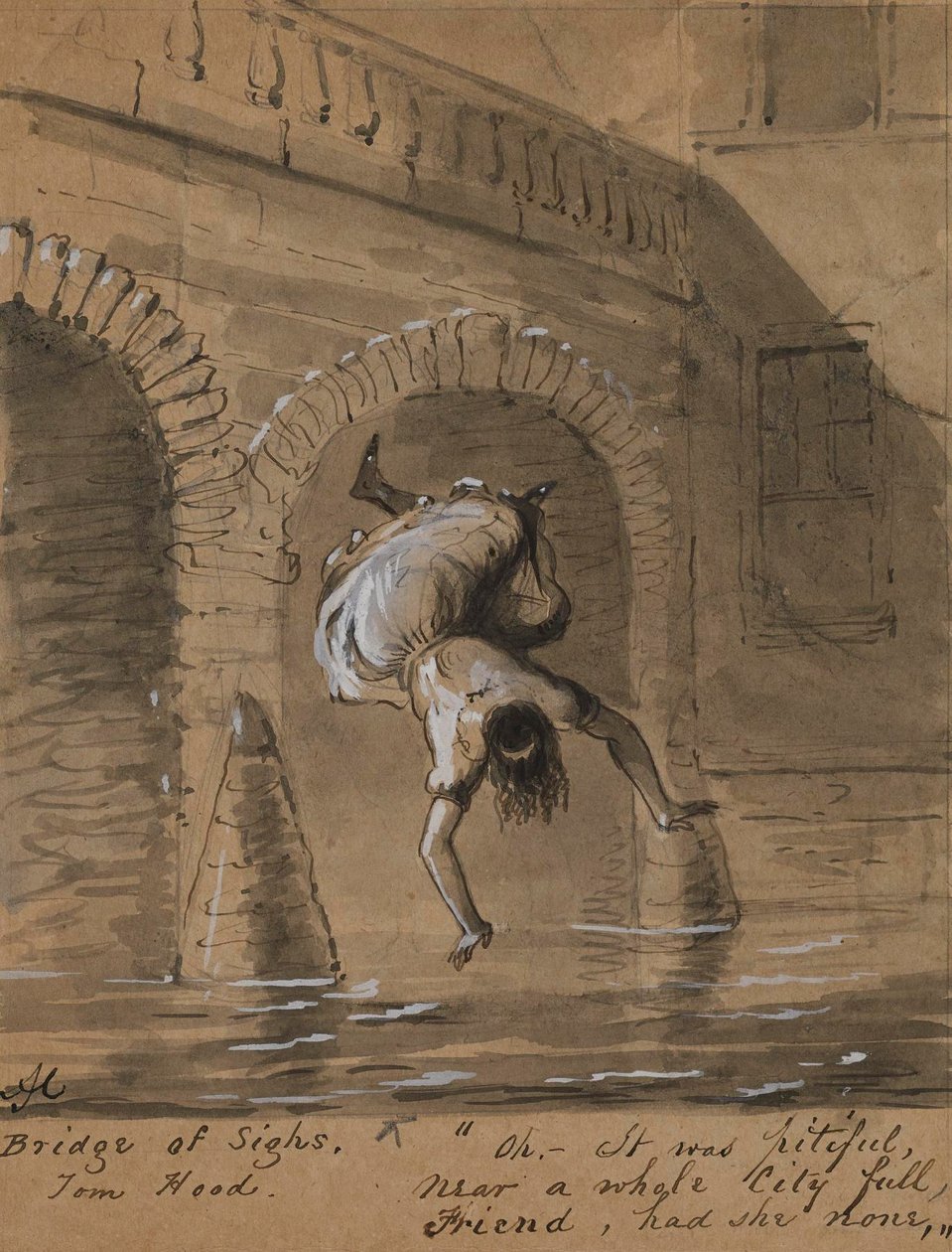 Ponte dos Suspiros de Alfred Jacob Miller