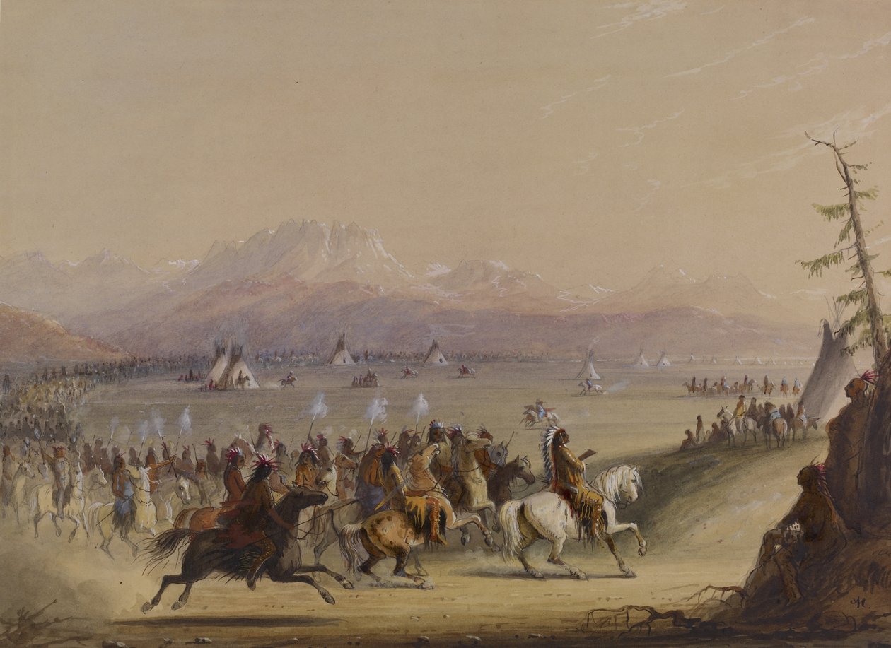 Cavalgada de Alfred Jacob Miller