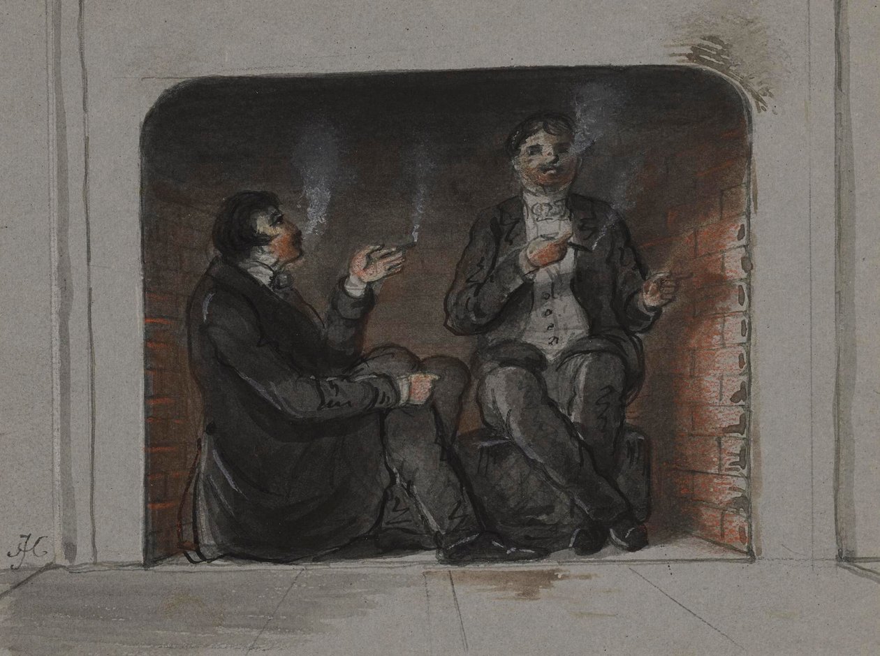 Fumadores de charutos de Alfred Jacob Miller