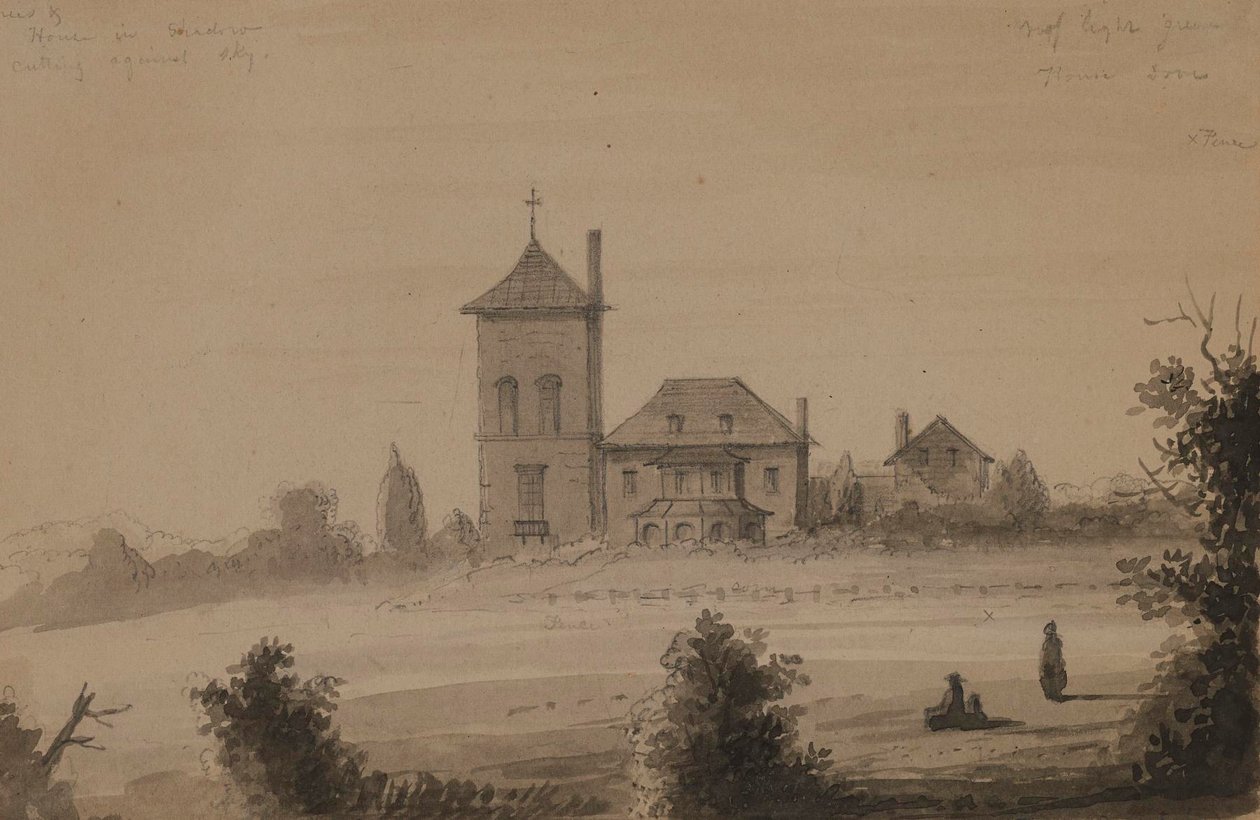 Residência de campo de Reverdy Johnson de Alfred Jacob Miller