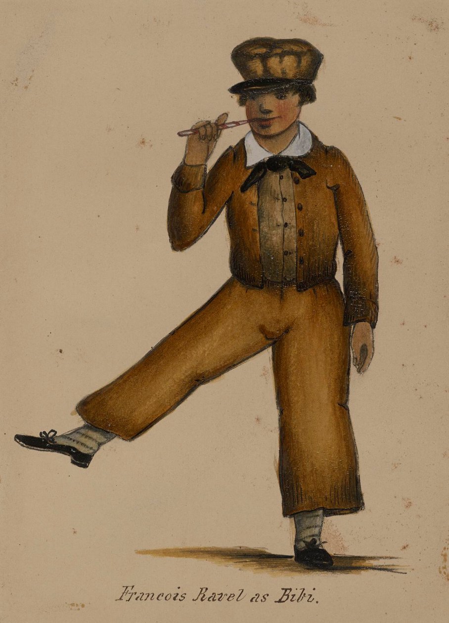 Françoise Ravel como Bibi de Alfred Jacob Miller