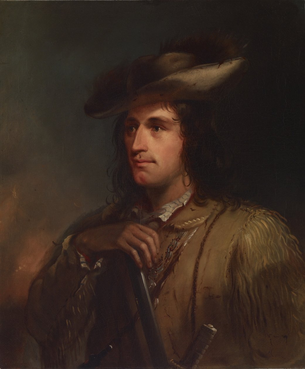 Retrato de Antoine Clement de Alfred Jacob Miller