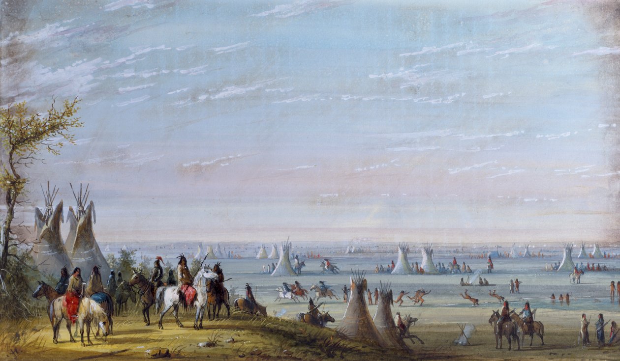 Marcação de Alfred Jacob Miller