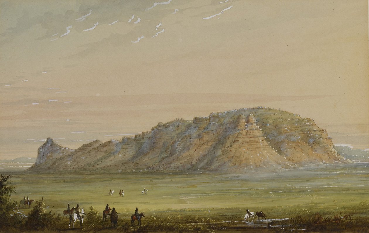 Penhascos de Scott de Alfred Jacob Miller