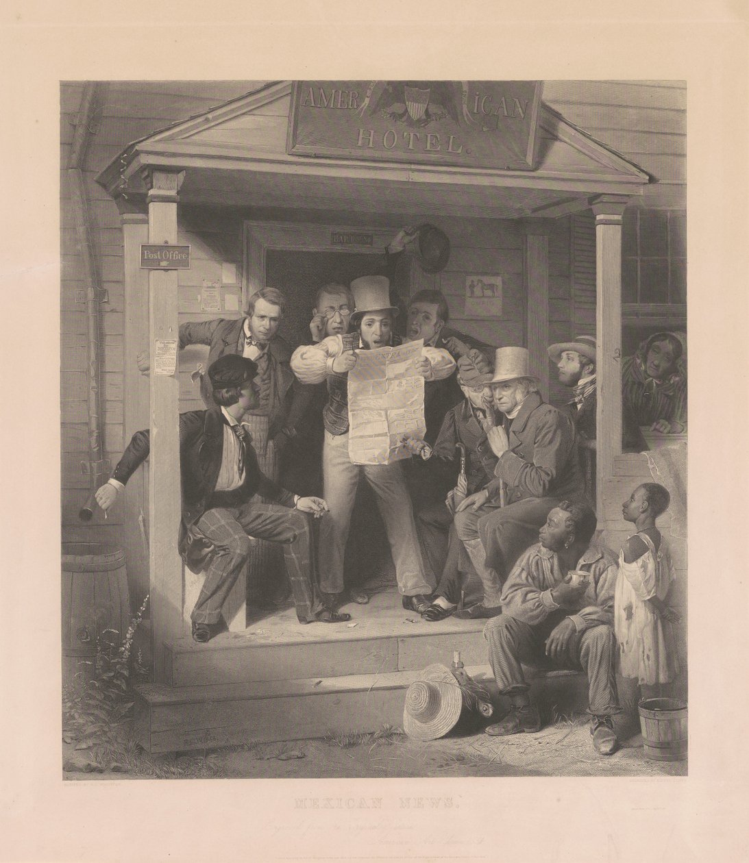 Notícias mexicanas de Alfred Jones, after Richard Caton Woodville