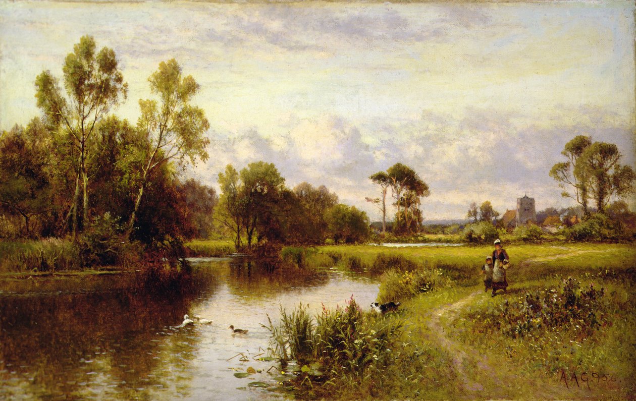 Perto de Thursby, Yorkshire de Alfred Jr. Glendening