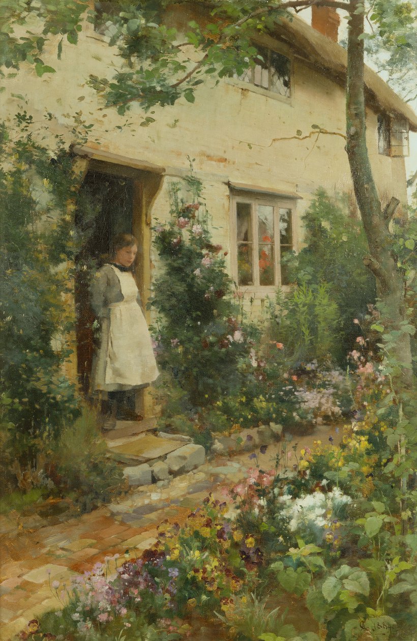 O Jardim da Casa de Alfred Jr. Glendening