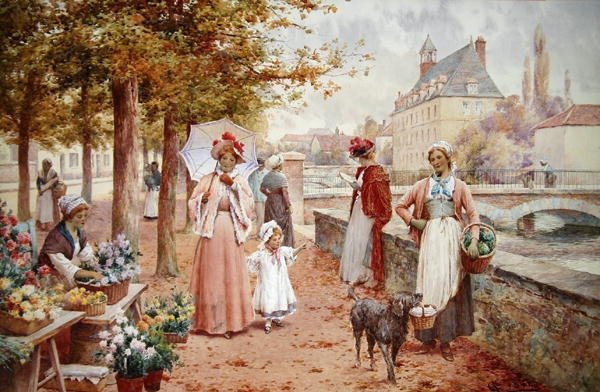 O Vendedor de Flores de Alfred Jr. Glendening