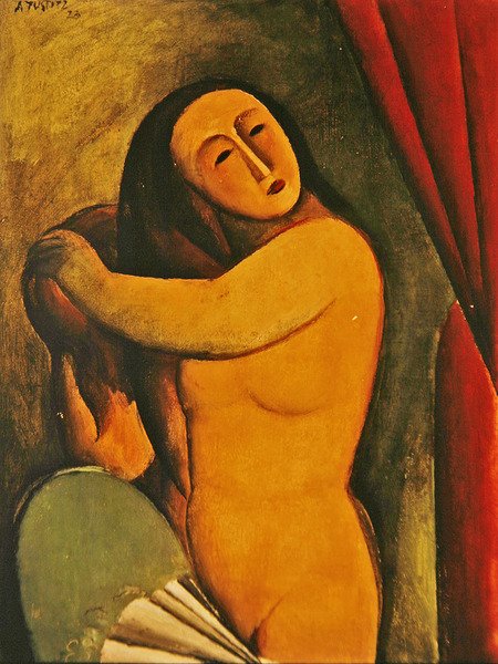Nu em Interior de Alfred Justitz