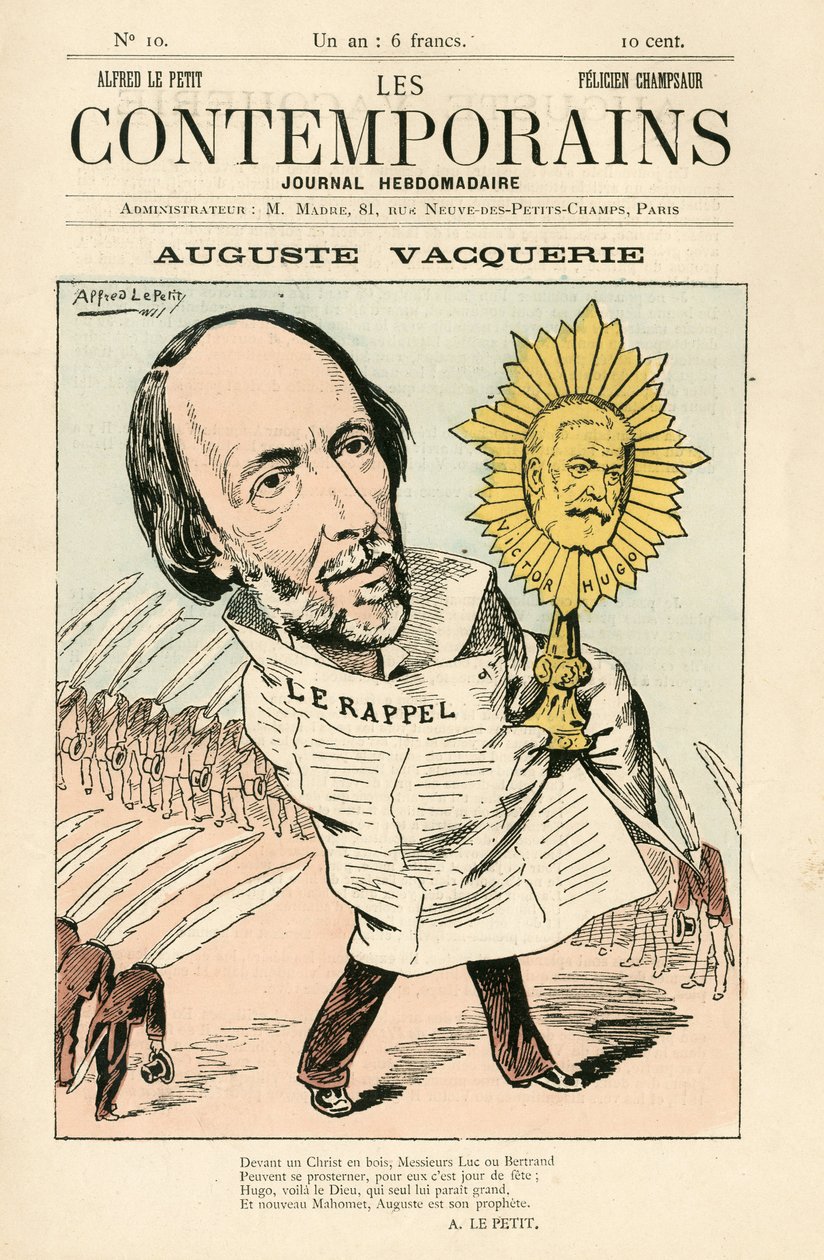 Capa de "Les Contemporains", número 10 de Alfred Le Petit