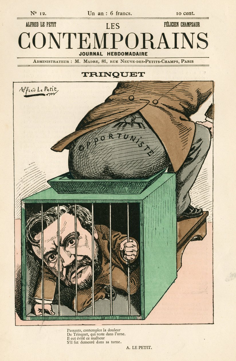 Capa de "Les Contemporains", número 12 de Alfred Le Petit