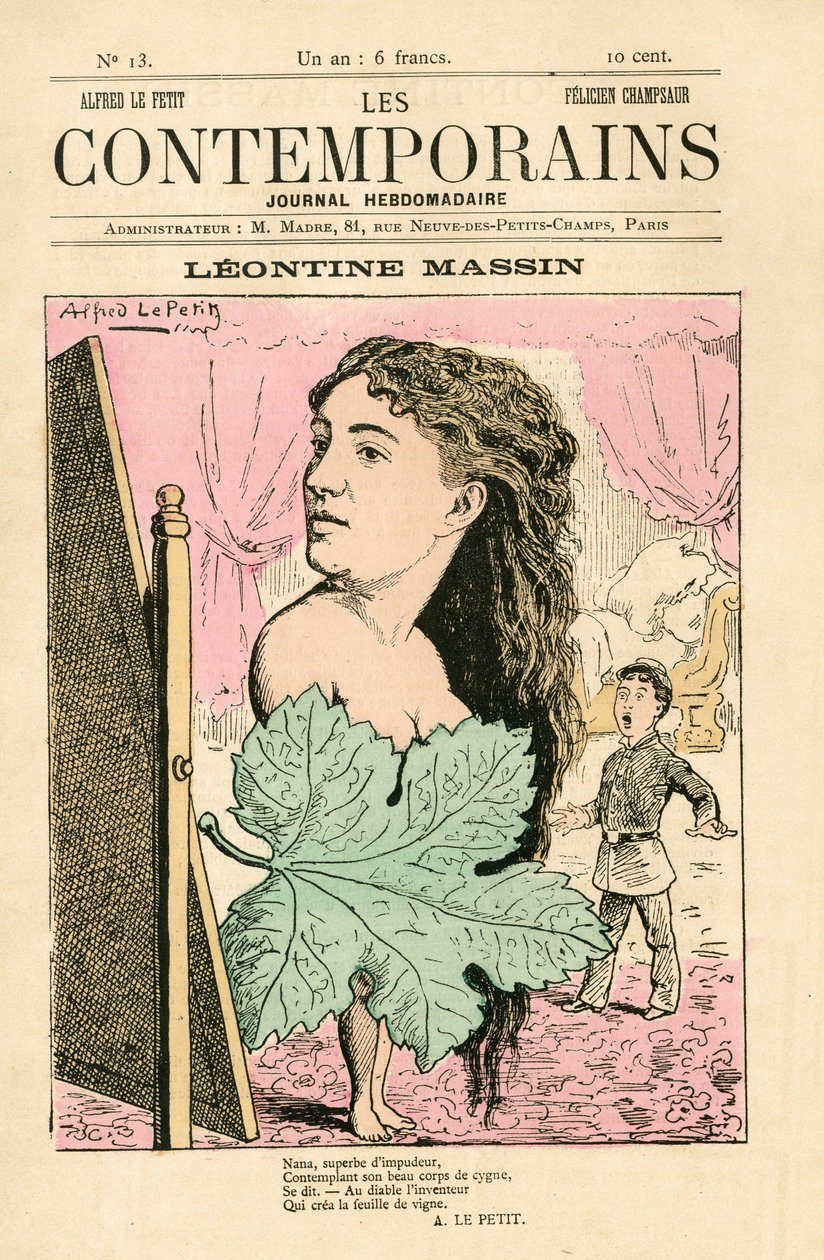 Capa de "Les Contemporains", número 13 de Alfred Le Petit