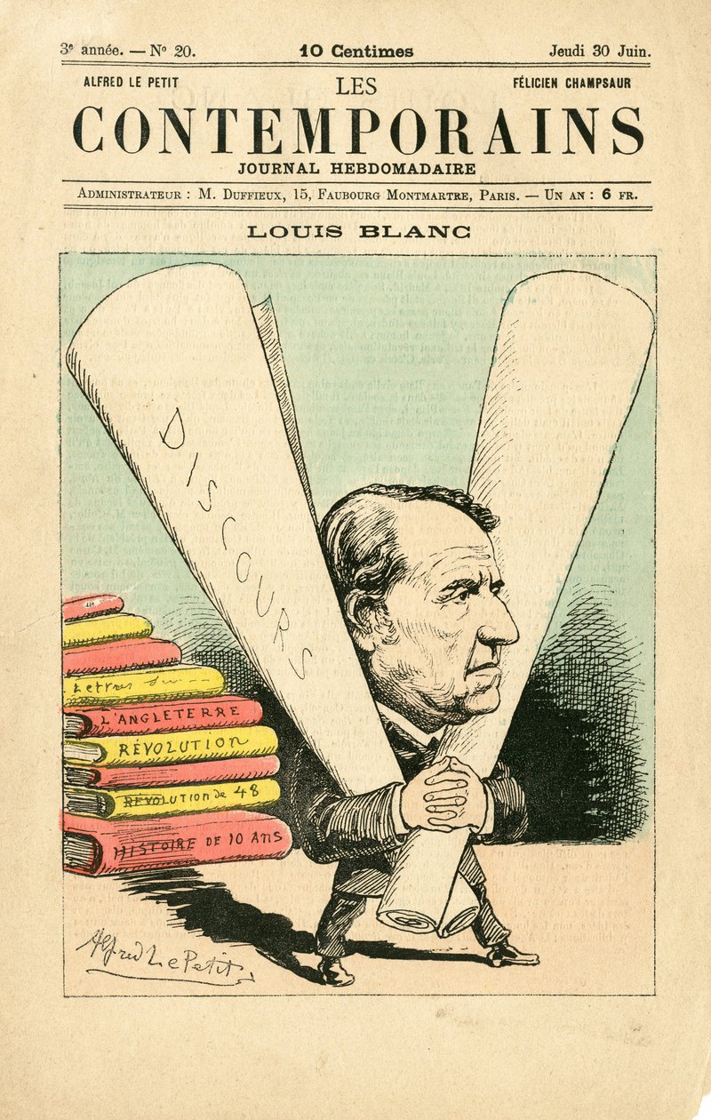 Capa de "Les Contemporains", número 20 de Alfred Le Petit