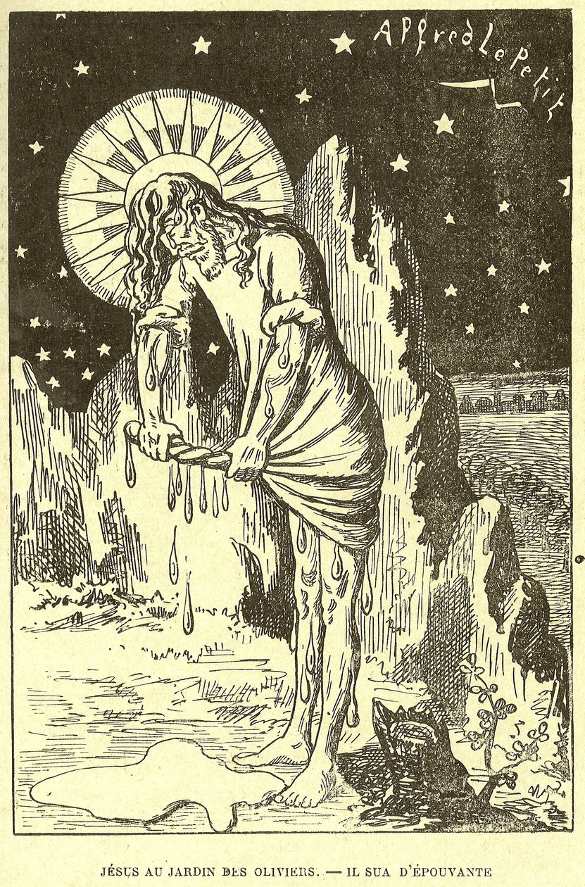 Ilustração de Alfred Le Pete (1841-1909) em Gros-Jean e sua paróquia de Alfred Le Petit