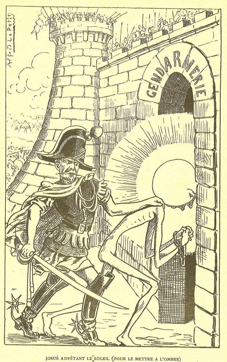 Ilustração de Alfred Le Pete (1841-1909) em Gros-Jean et son cure de Alfred Le Petit
