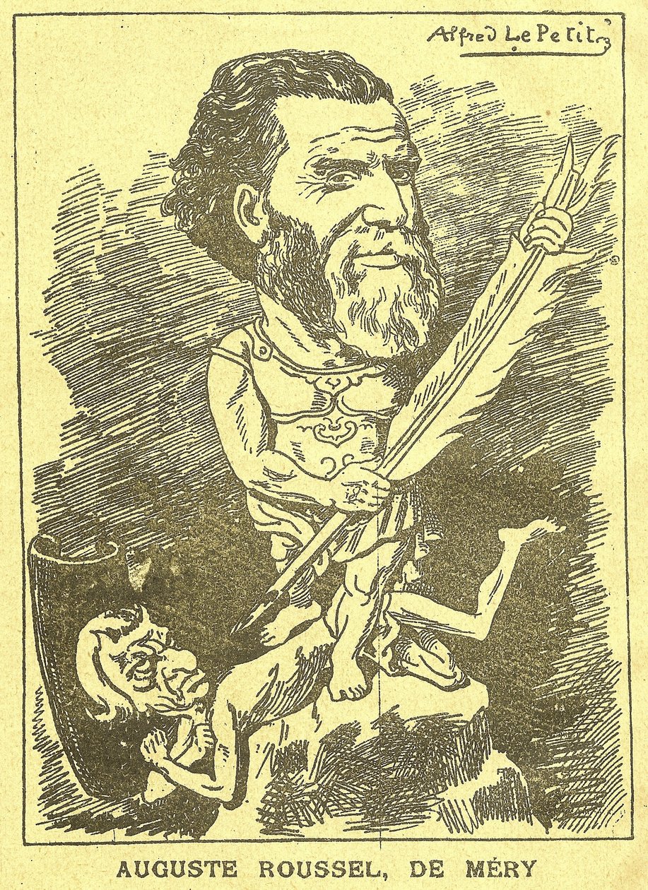 Ilustração de Alfred Le Petitty (1841-1909) em Gros-Jean et son cure de Alfred Le Petit