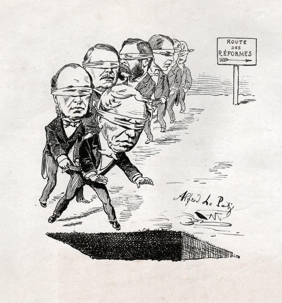Reformes en France. Reformas em França. de Alfred Le Petit