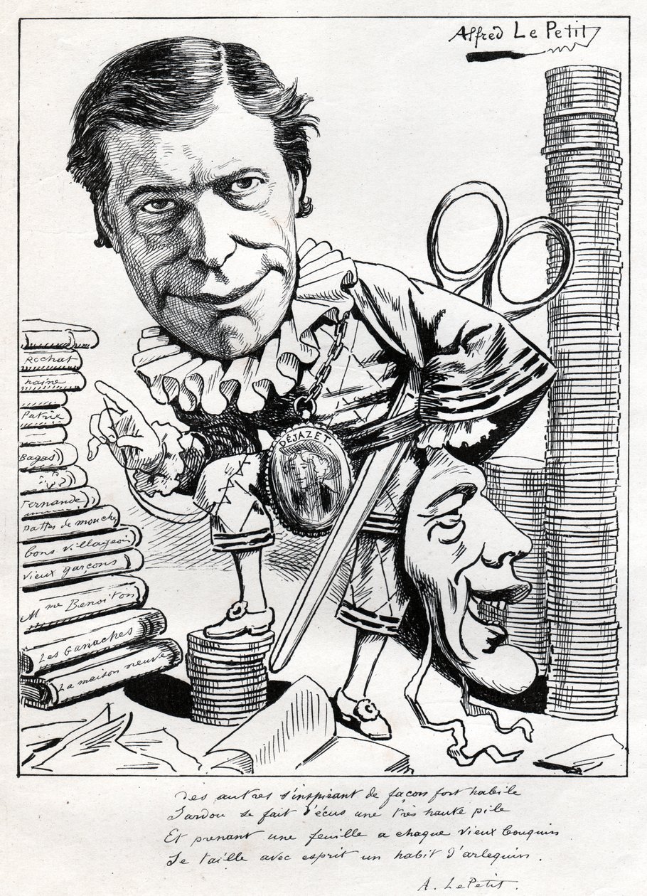 Victorien Sardou. de Alfred Le Petit