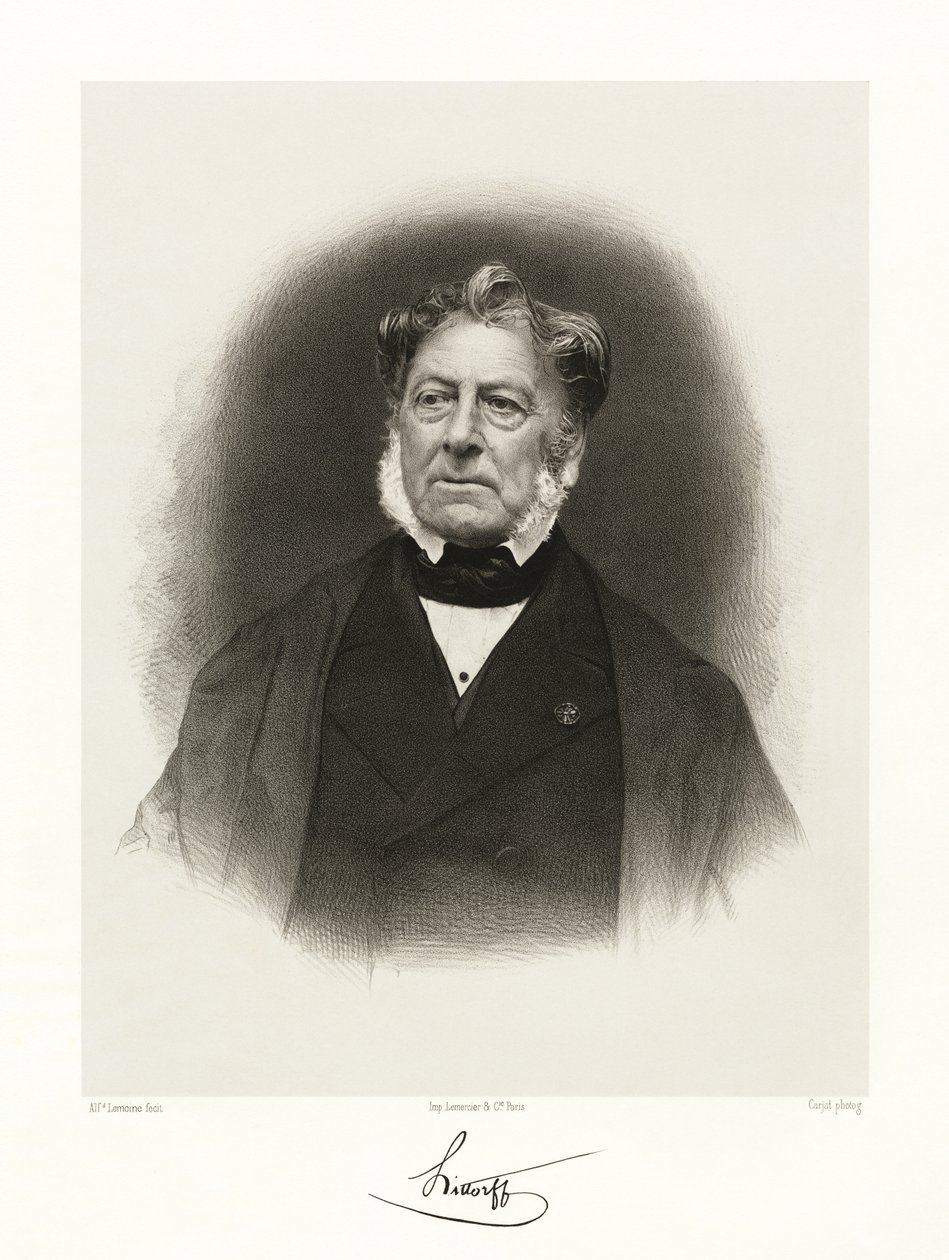 Jakob Ignaz Hittorf, 1865-66 de Alfred Lemoine
