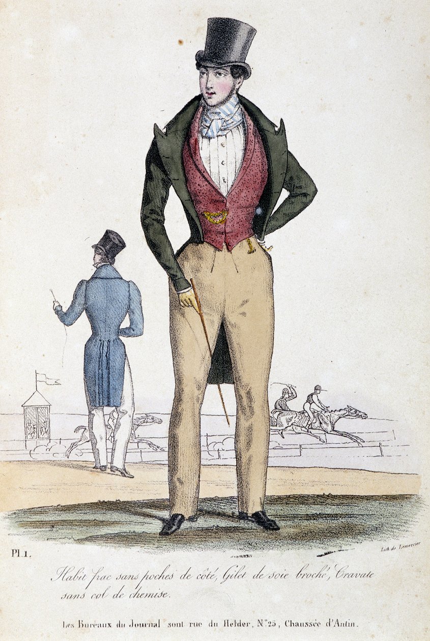 A moda dos homens de Alfred Leon Lemercier