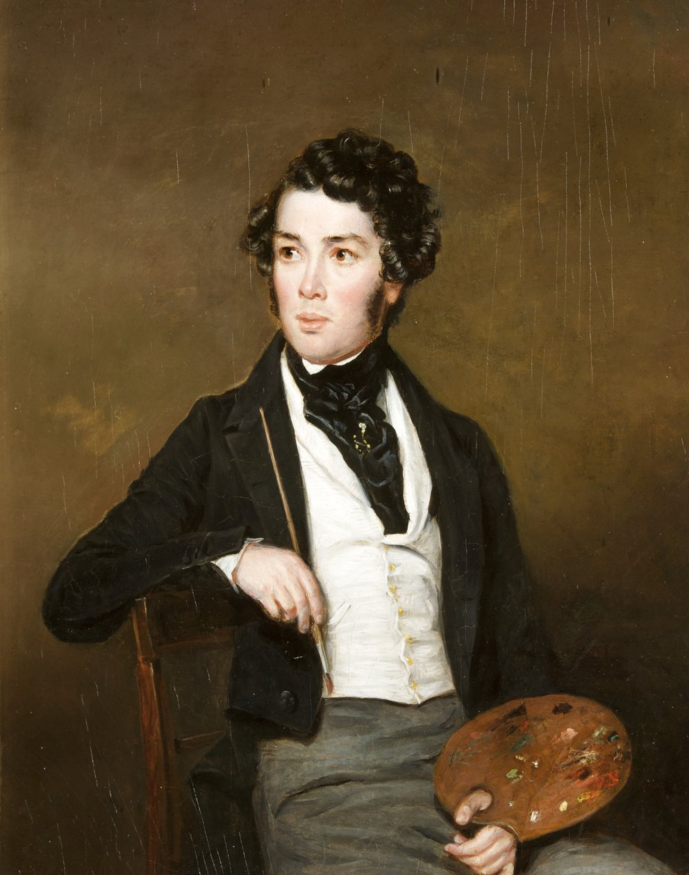 Retrato de um homem desconhecido de Alfred Newland Smith
