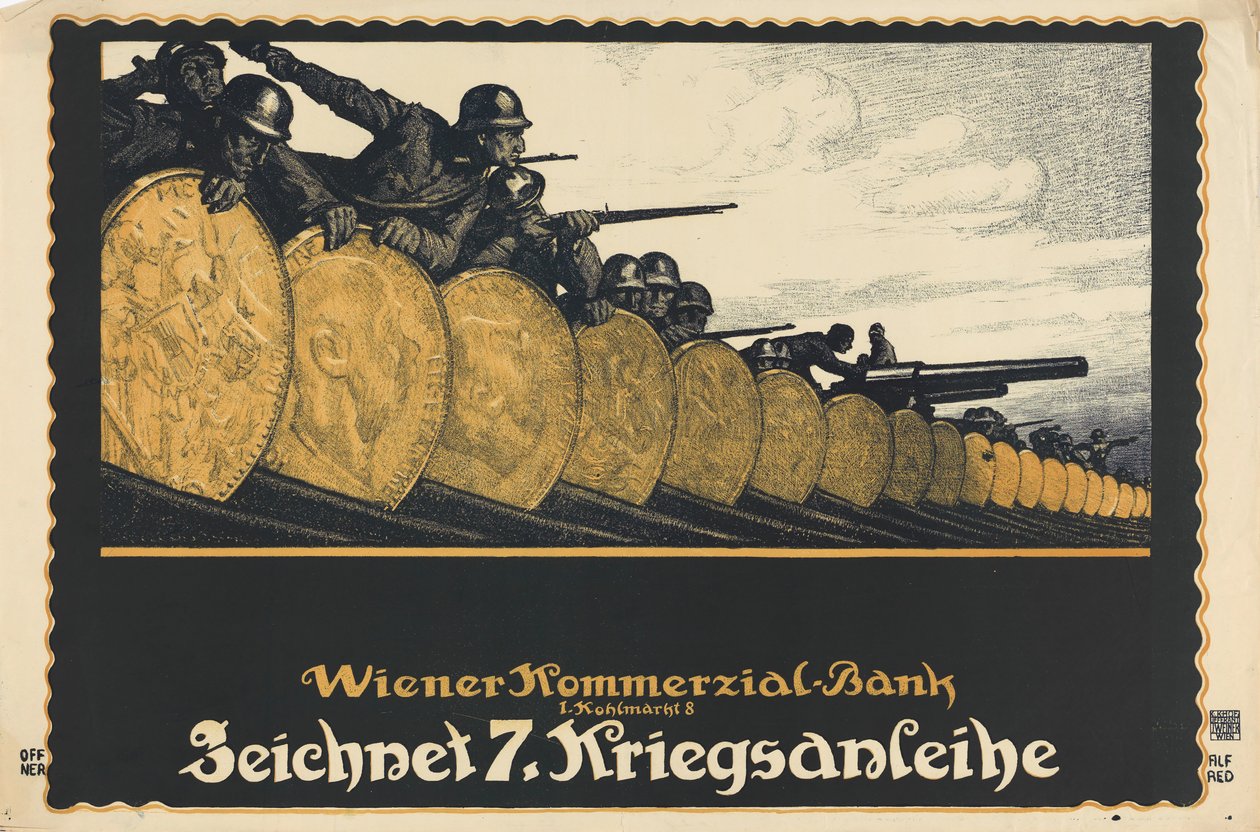 Assine o 7º Empréstimo de Guerra, 1917. de Alfred Offner
