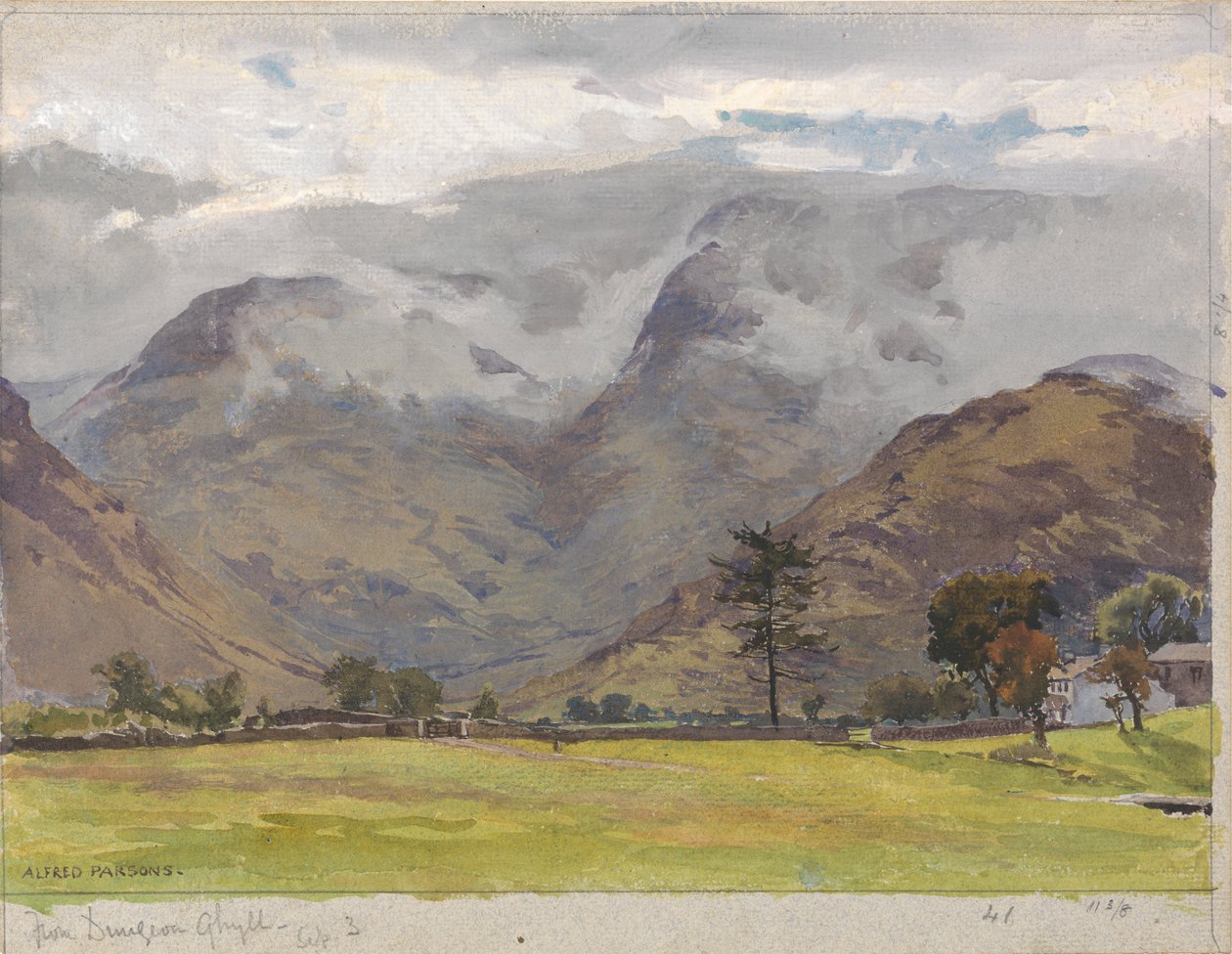 De Dungeon Ghyll de Alfred Parsons