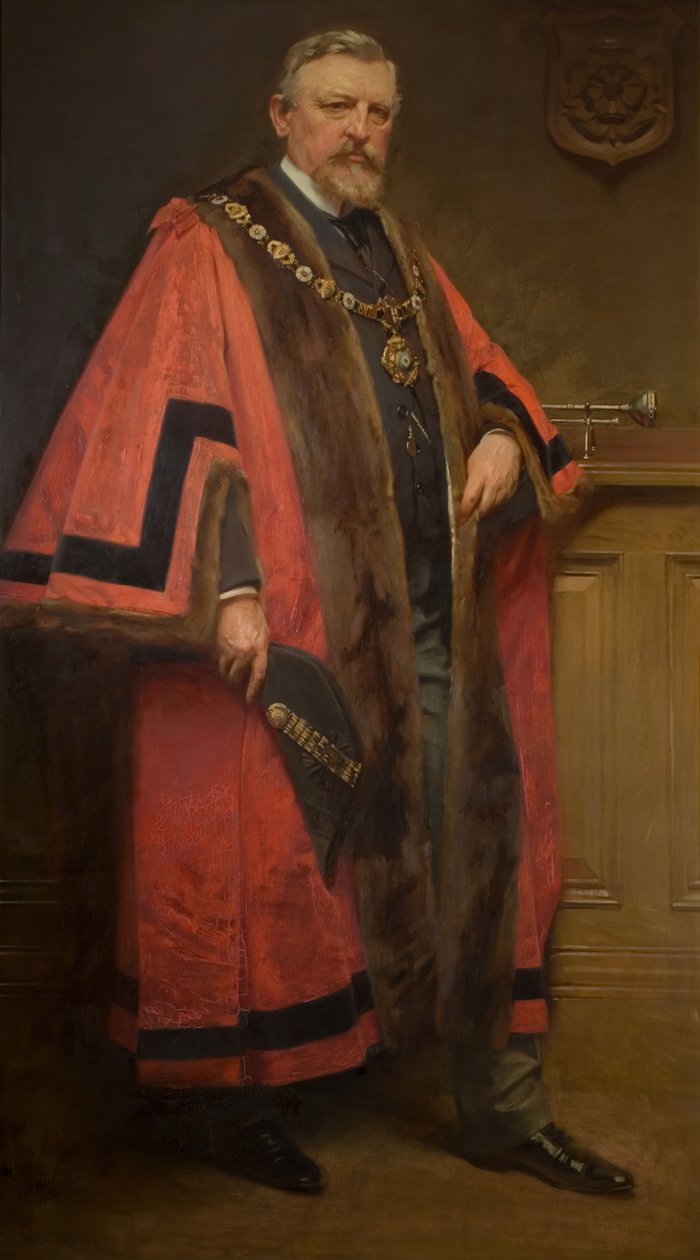 Retrato do vereador John Townsend, 1902. de Alfred Priest