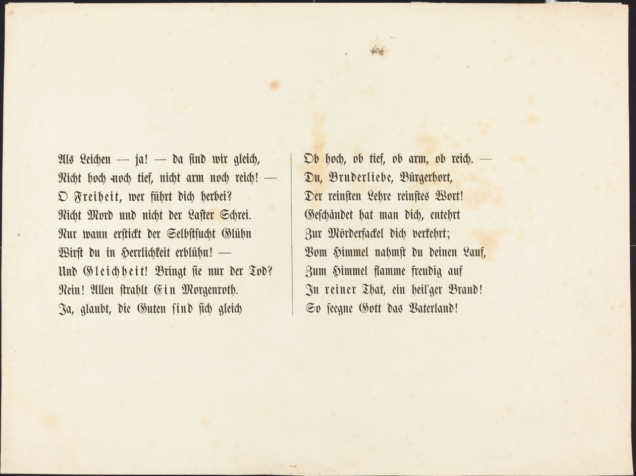 Auch ein Todtentanz: página de texto de Alfred Rethel