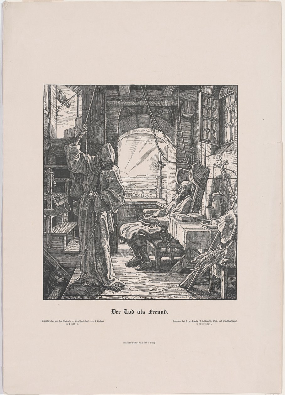 Morte o Estrangulador de Alfred Rethel