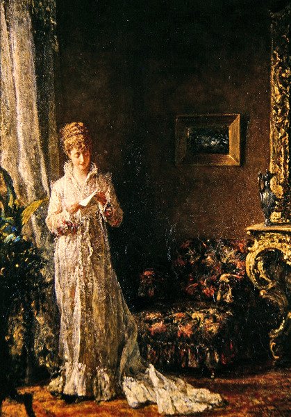 Lady in a Lace Dress (Boas Notícias) de Alfred Seifert