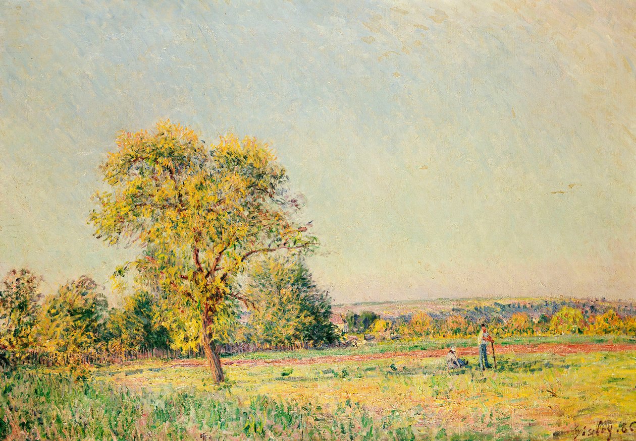 Um dia de verão, 1886 de Alfred Sisley