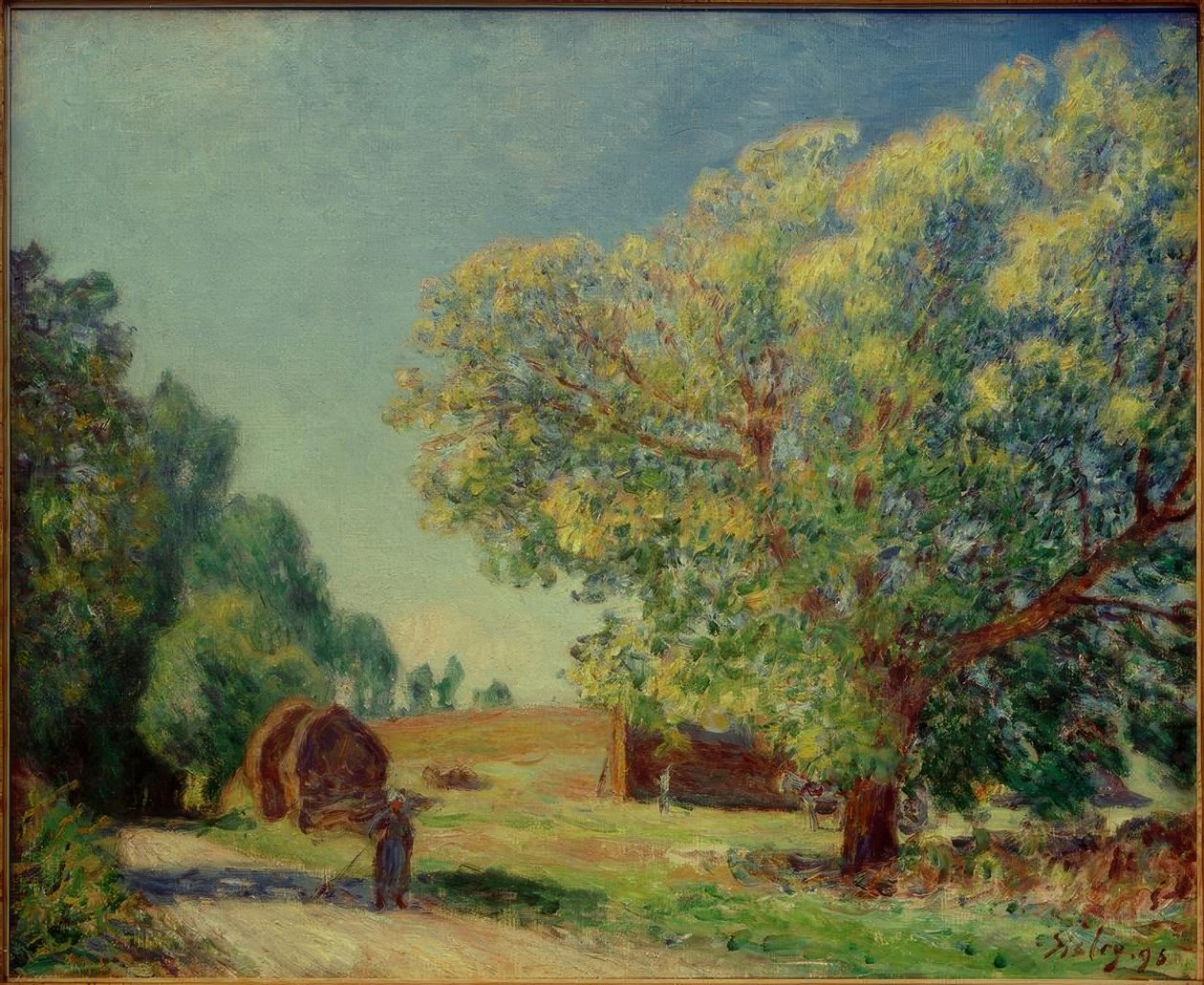 Ao redor da floresta de Alfred Sisley