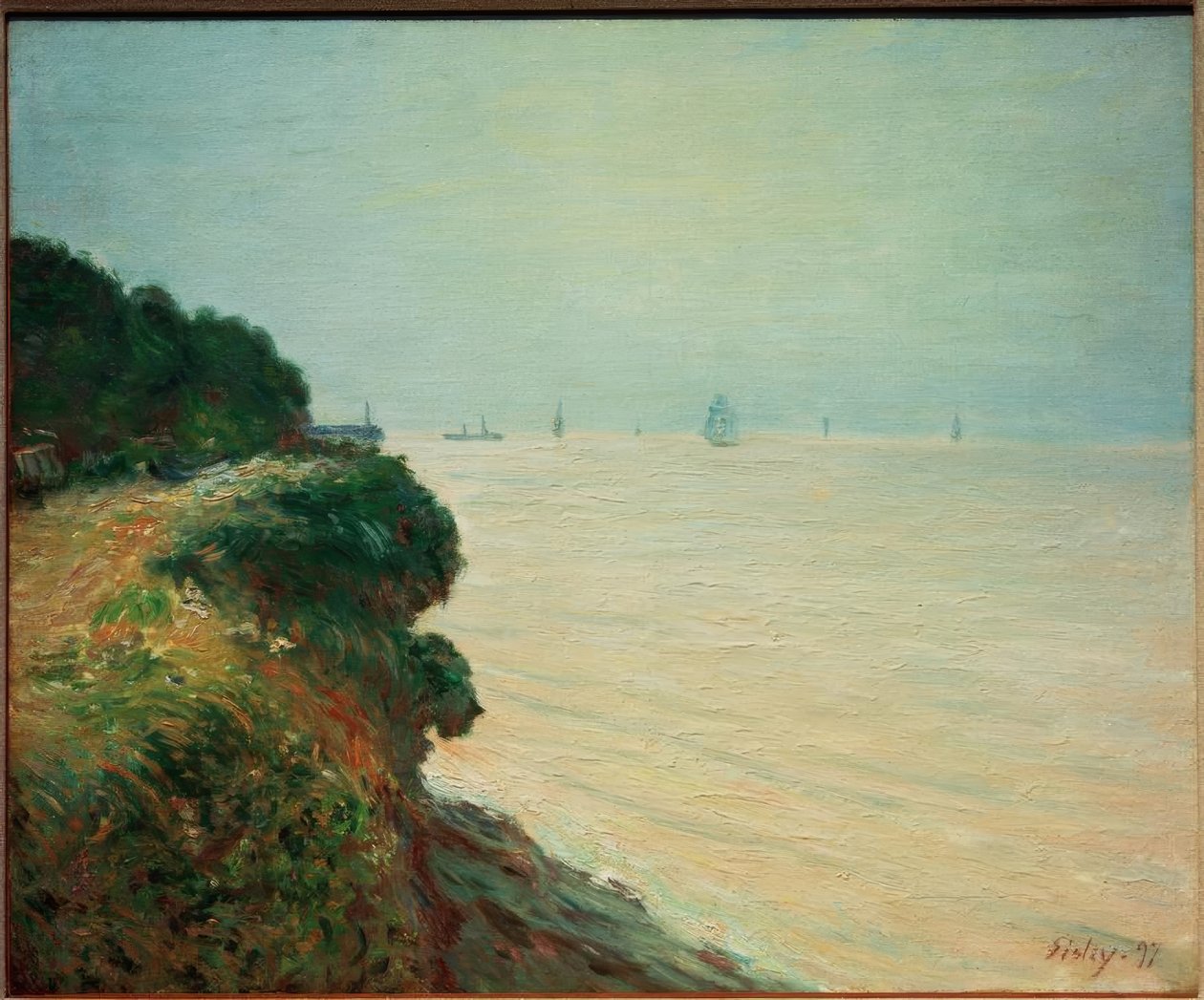Langland Bay de Alfred Sisley