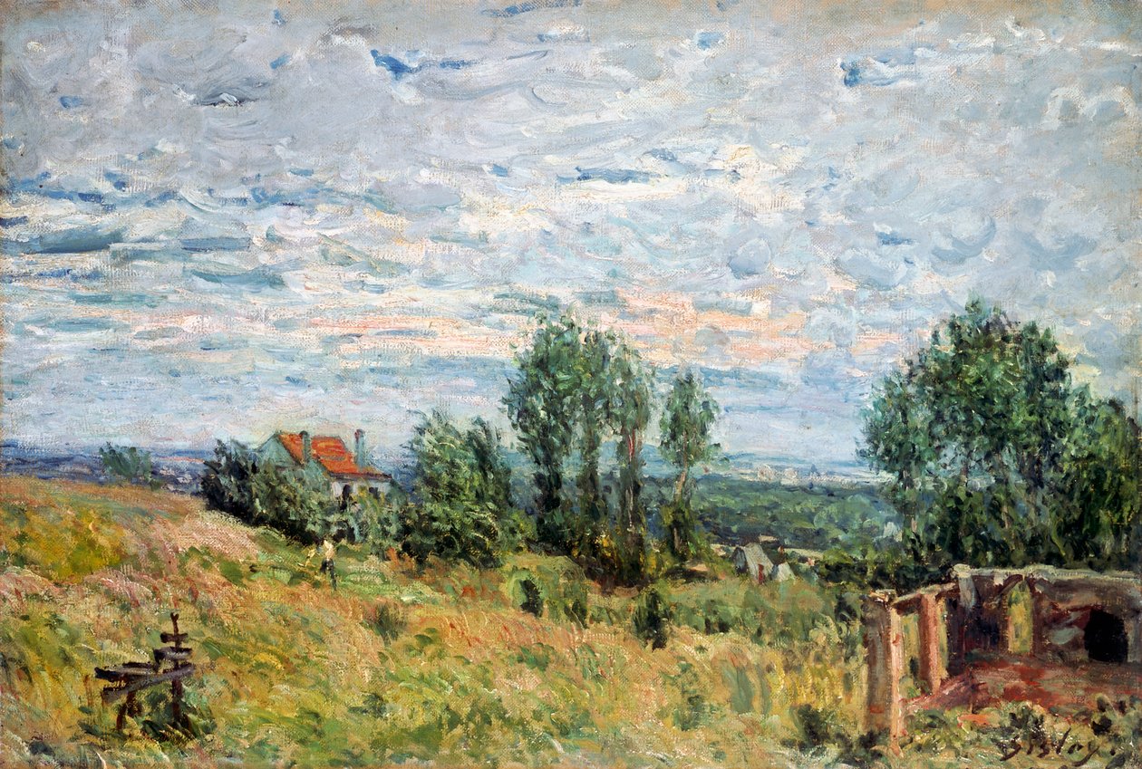 La briqueterie (Brickfield) de Alfred Sisley