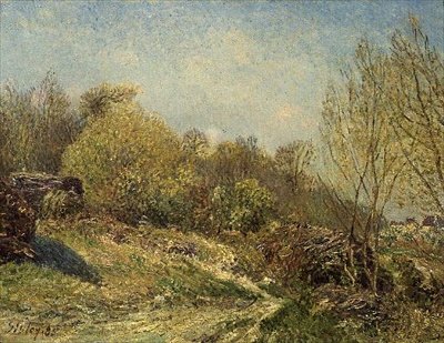 Paisagem de Alfred Sisley