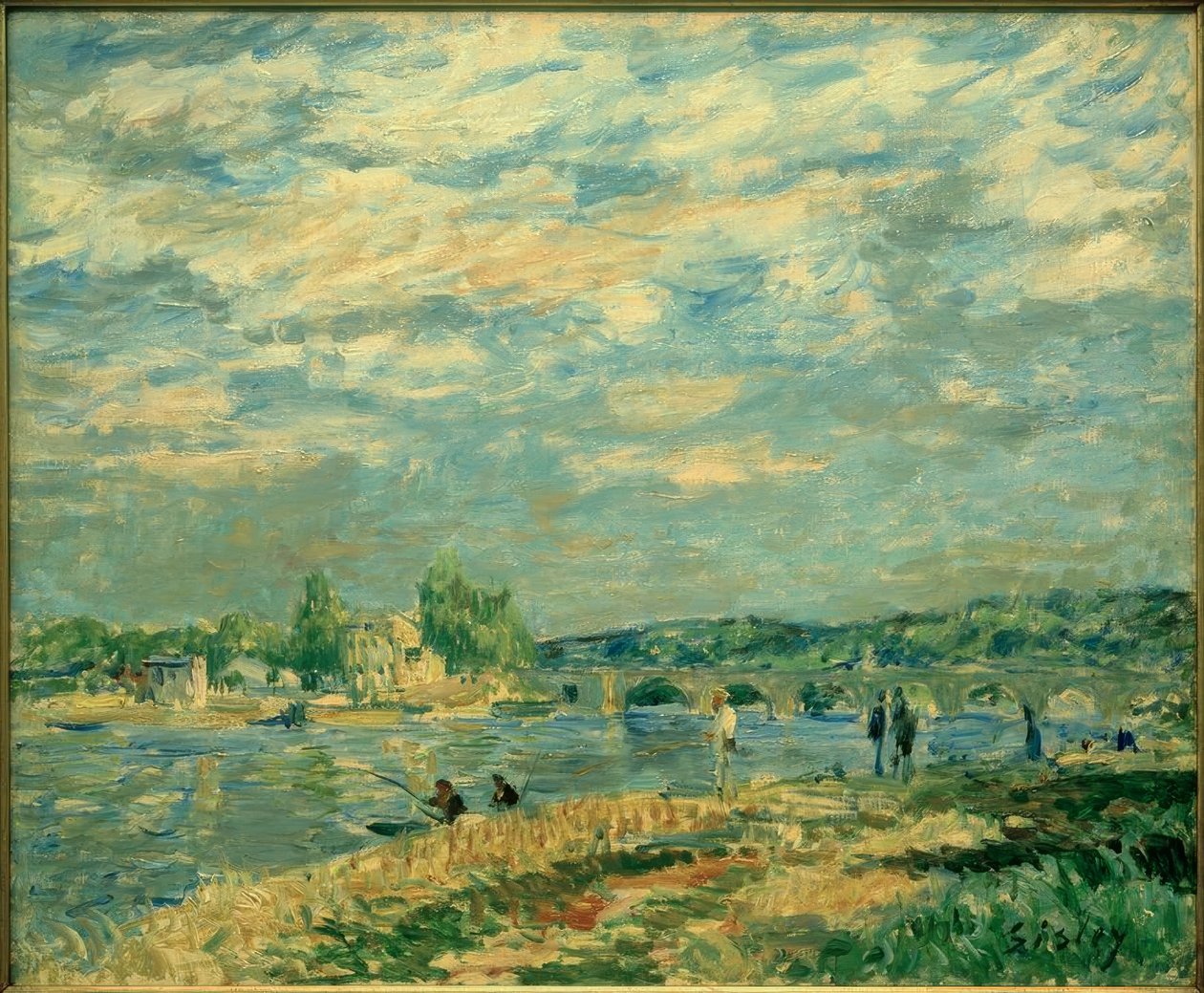 Ponte Sèvres de Alfred Sisley