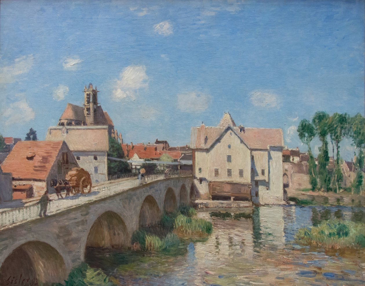 Ponte Moret de Alfred Sisley