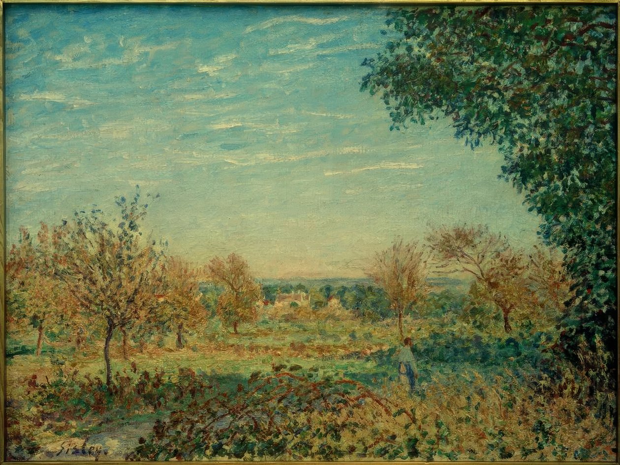 Manhã de setembro de Alfred Sisley