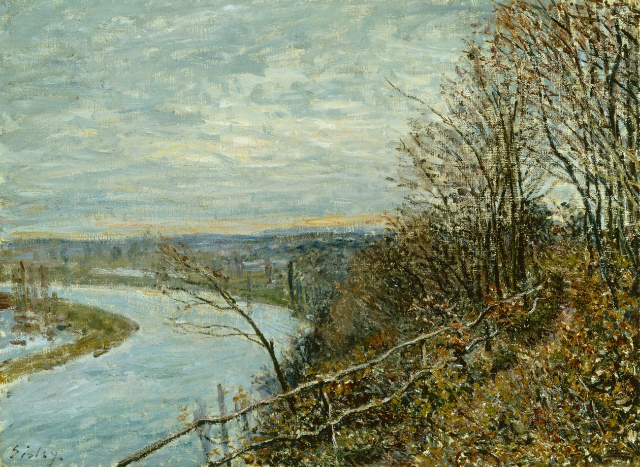 Tarde de Novembro de Alfred Sisley