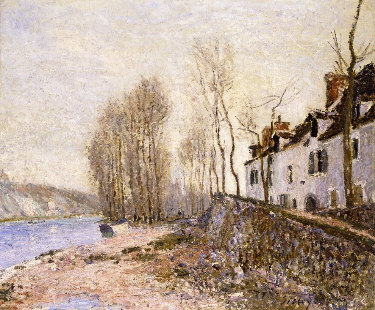 São Mamede, a Cruz Branca de Alfred Sisley