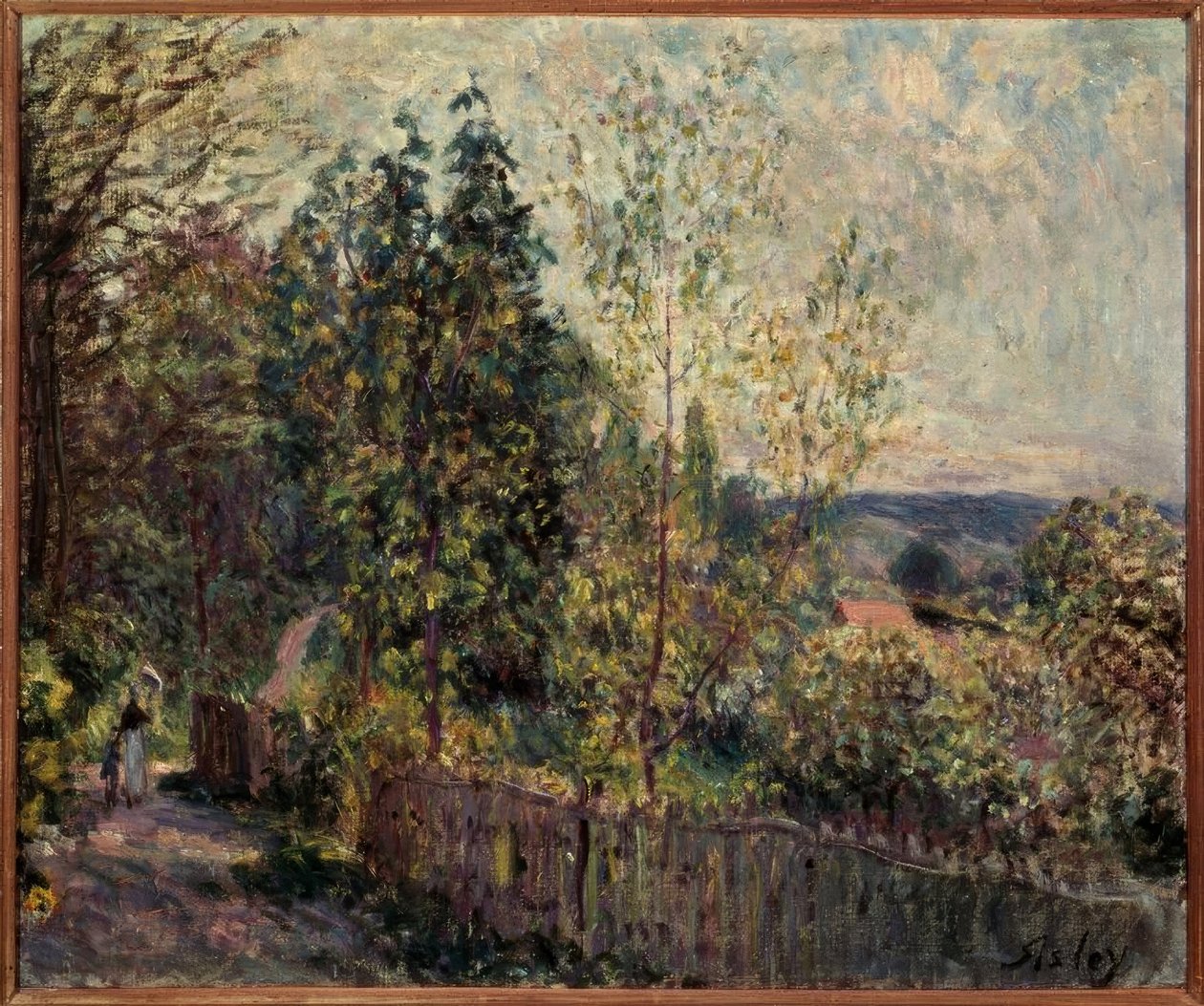 caminho da floresta de Alfred Sisley