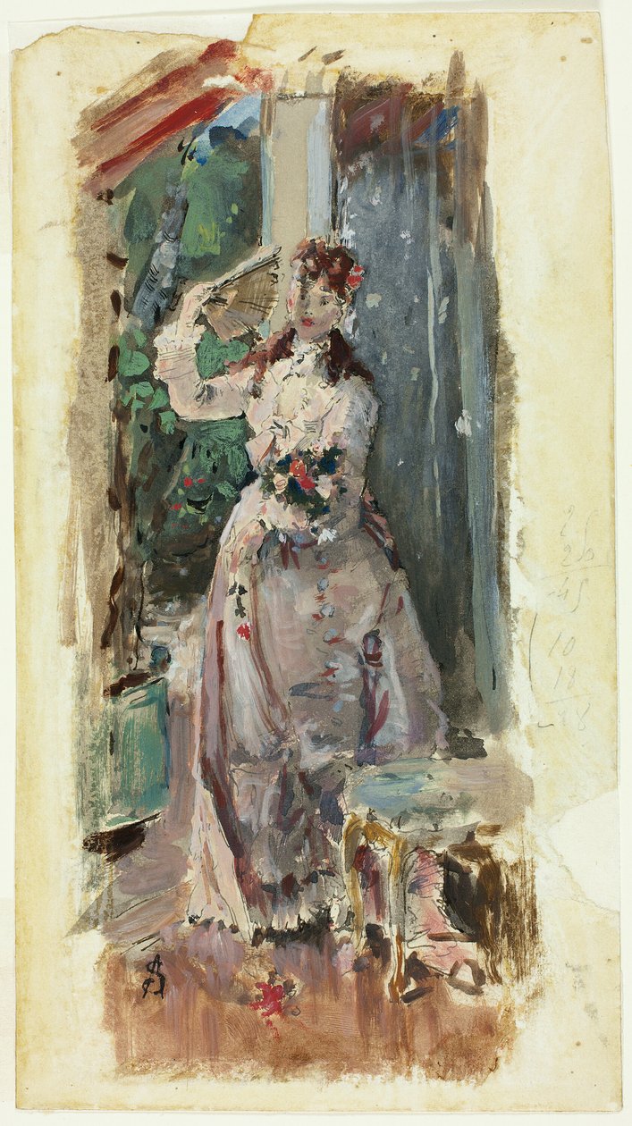 O canto da varanda de Alfred Emile Stevens