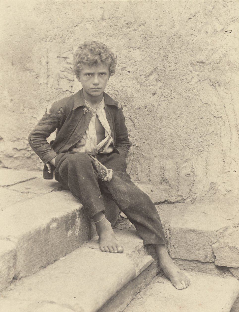 Um garoto de rua veneziano de Alfred Stieglitz
