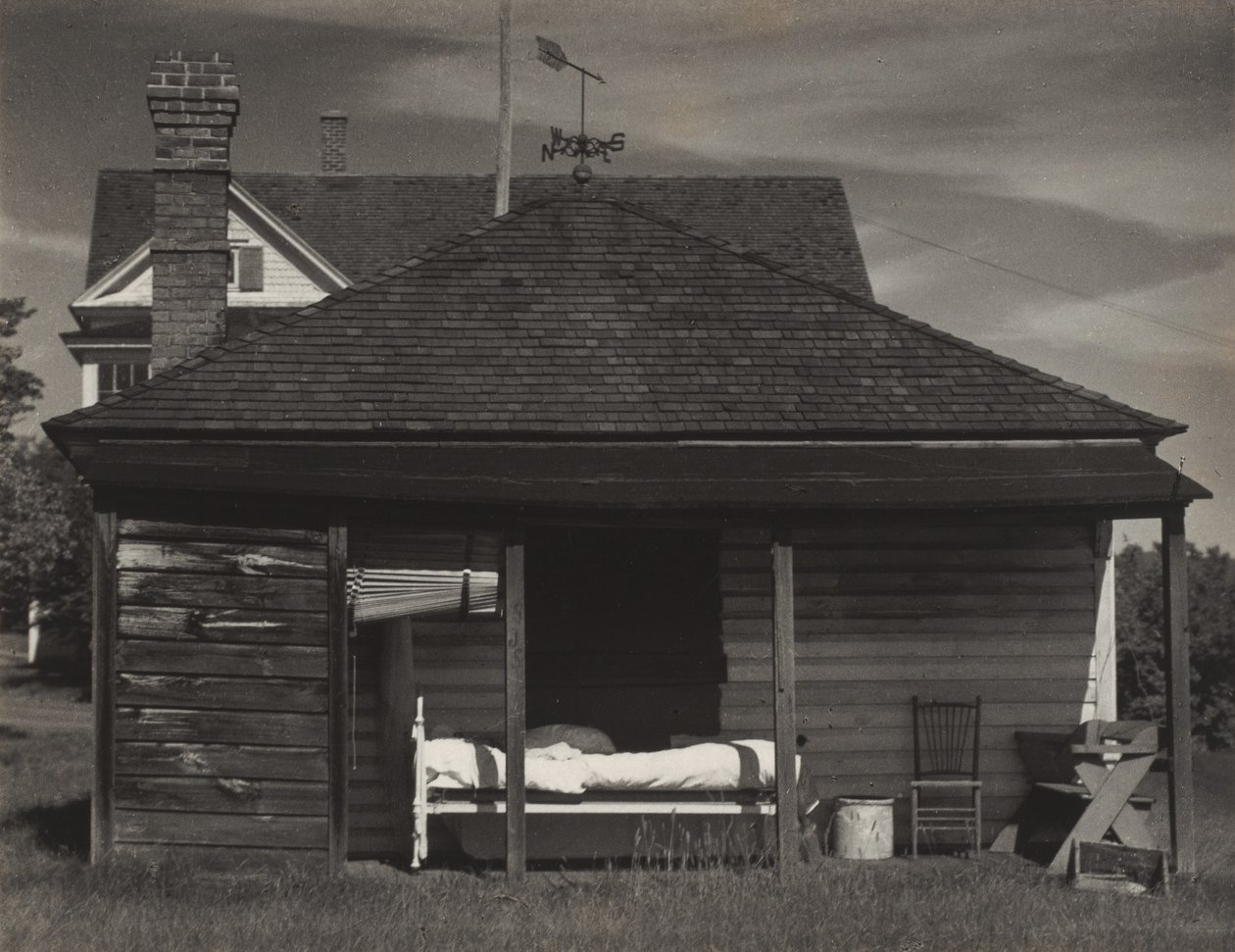 Parte de trás da «Little House» de Alfred Stieglitz