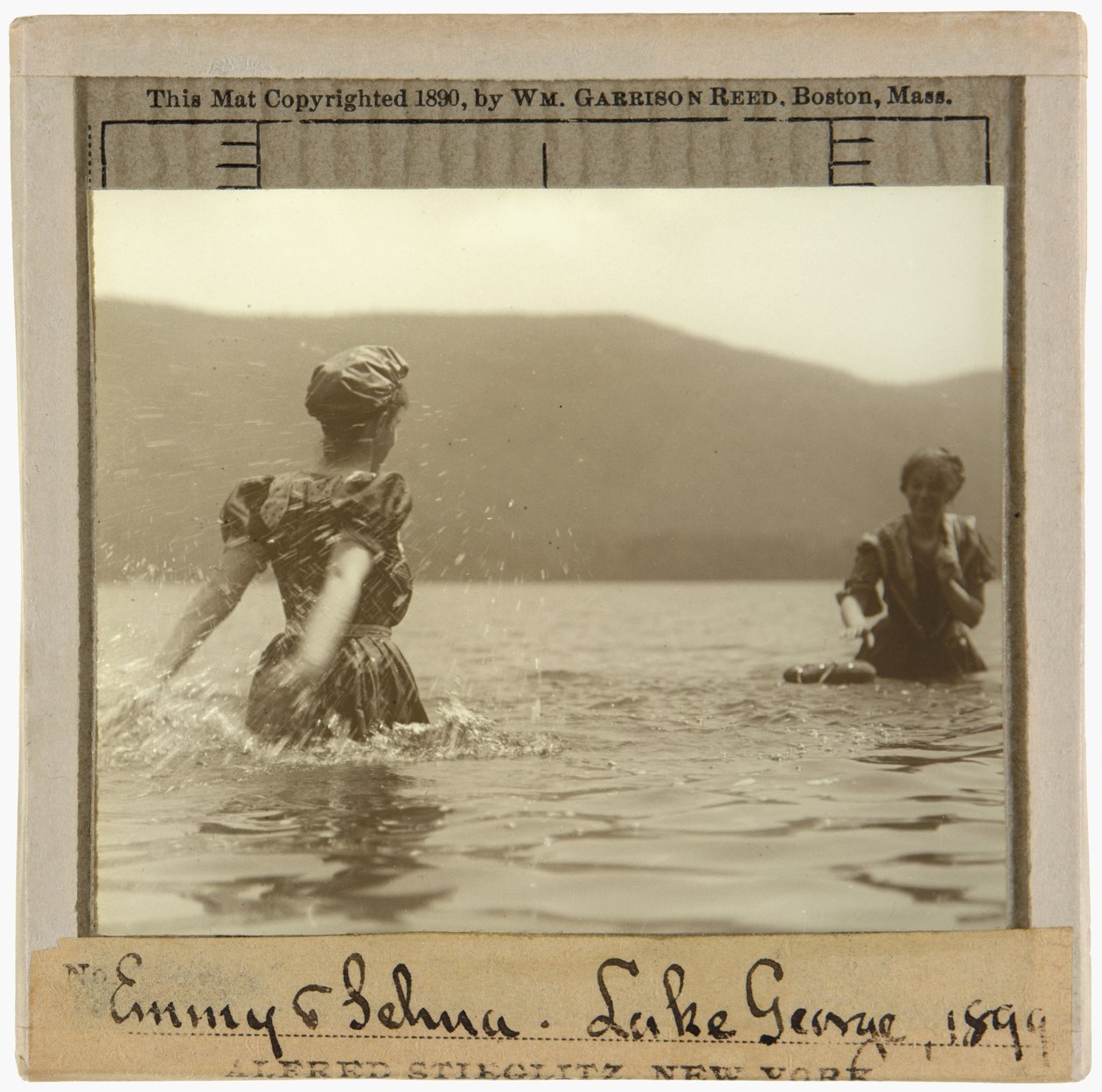 Emmy e Selma, Lago George de Alfred Stieglitz