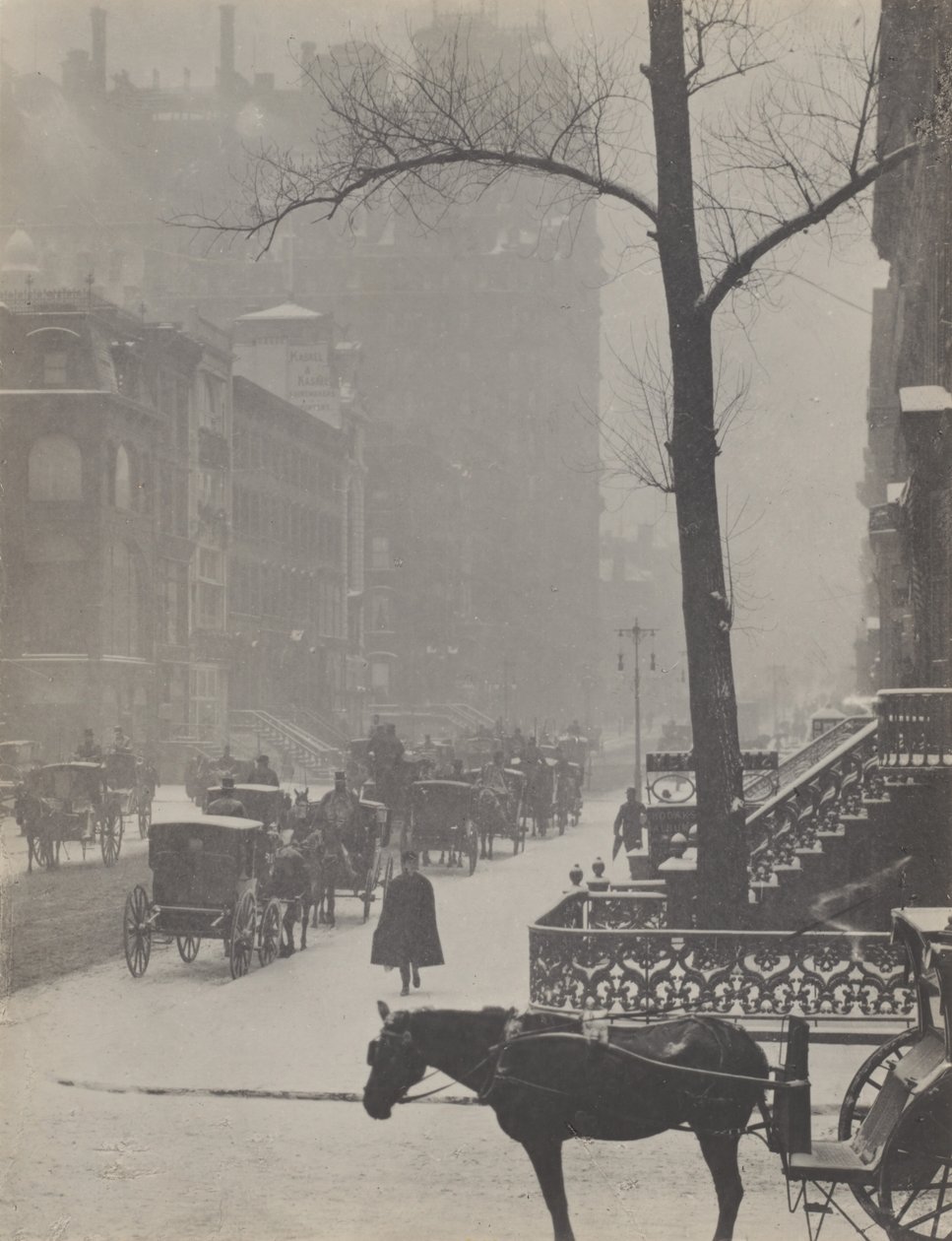 Quinta Avenida - Rua 30 de Alfred Stieglitz