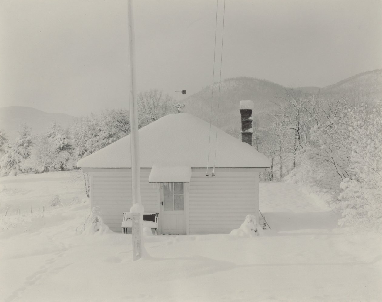 A Primeira Neve e a Casinha de Alfred Stieglitz