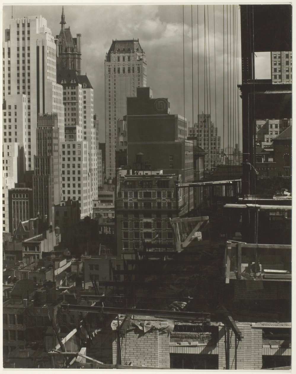 Da minha janela em um lugar americano, norte de Alfred Stieglitz