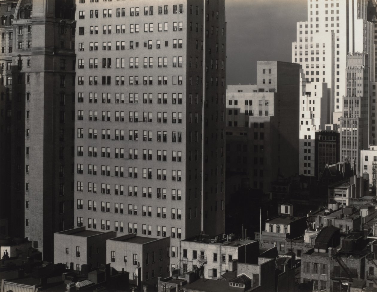 Da minha janela, num local americano, a norte de Alfred Stieglitz